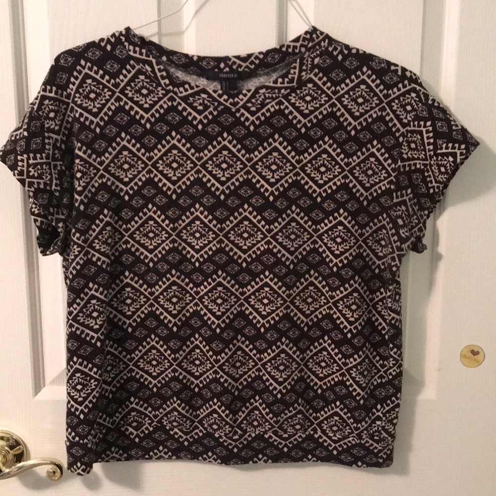 Tribal Print Top